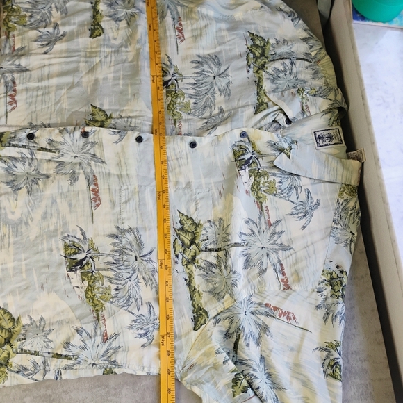 Vintage Roundtree & Yorke 100% Silk Hawaiian Shirt Mens XXL Tropical Vacation - Picture 11 of 12